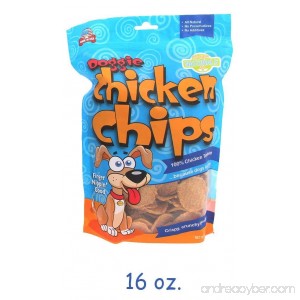 All Natural Chicken Chips- Dog Treats MADE in the U.S.A - B00BXLQCPM