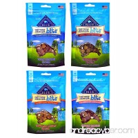 Blue Pack of 4 Buffalo Treats Bits Dog Treats Pouches  4 Flavors (Savory Salmon  Tasty Chicken  Tender Beef and Tempting Turkey)  4 oz.  Blue - B00V50VURQ
