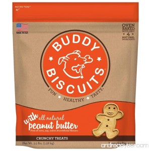 Buddy Biscuits Biscuits Original Oven Baked Treats with Peanut Butter - 3.5 lb 1 Piece - B07FSXYP5J