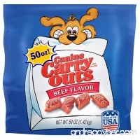 Canine Carry Outs Bacon & Cheese Flavor Dog Treats - B00CEB1ITU
