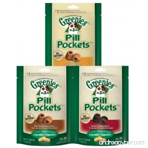 Greenies Pill Pockets Capsule Variety Bundle - B00OV5K3TS