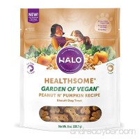 Halo Garden of Vegan Holistic Grain Free Natural Crunchy Dog Treats  8-Ounce Bag - B002CZNCPG