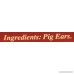 Smokehouse 100-Percent Natural Smoked Pig Ears Dog Treats 24-Pack - B0009YJ47W