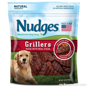 Tyson Pet Products Nudges Grillers Dog Treats Steak - B0161PR3Z2