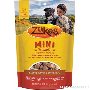Zuke's Mini Naturals Dog Treats Peanut Butter - B07446PV1M