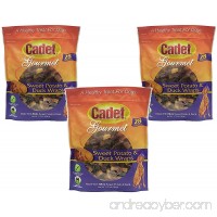 (3 Pack) Cadet Duck and Sweet Potato Dog Treat Wraps  28 Ounces each - B01LZG70AH