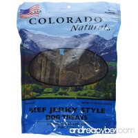 Beef Jerky Dog Treats. Made in USA with 100% U.S.D.A. Beef. 1Lb by Colorado Naturals - B00NB3T540