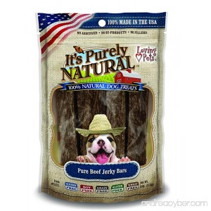 Loving Pets Products It's Purely Natural Dog Treat 4-Ounce - B00BVVVJJS