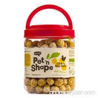 Pet 'n Shape Chik 'n Rice Balls Natural Dog Treats - B01LZ65S59