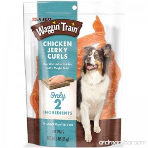 Purina Waggin' Train Chicken Jerky Curls Dog Treats - B00ROZAL1C