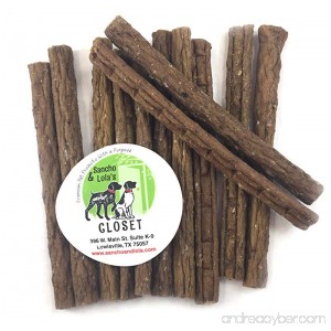 Sancho & Lola's Grain-Free Jerky Dog Treats - Savory Small-Batch Limited-Ingredient Rewards for Pups- Choose Elk Venison w/Beef Liver Angus Beef Chicken Beef Burger Patties or Chewy Pork Heart - B06ZZK6XV7