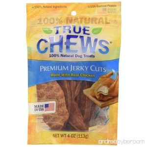 Tyson Pet Products True Chews Premium Jerky Cuts Dog Treats Chicken 4 Ounce - B007POUOZK