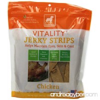 Vitality Chicken Jerky Strip Dogswell Dog Treat  12-Ounce - B00I7ZZKLY