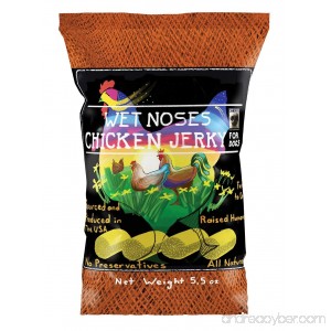 Wet Noses Single Ingredient Jerky Dog Treats Made in USA 100% All Natural Organic Ingrediants One Ingrediant 5.5 oz Bag - B071F9QQ9C