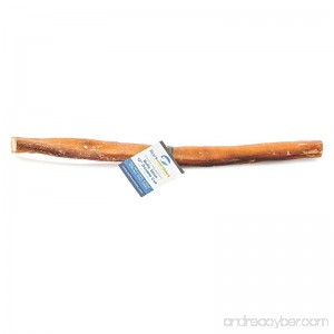 12-inch Double Cut Thick Bully Sticks By Barkworthies - All Natural Dog Treats - B00VTQ7V88