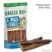 Baxter Boy 6-inch Premium Grade Bully Sticks Dog Treats [EXTRA-THICK] (5 Pack) – 6” Long All Natural Gourmet Dog Treat Chews – Fresh and Tasty Beef Flavor – 30% Longer Lasting - B07CP2W34B