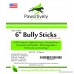 Best Free Range Bully Sticks for Dogs Made in The USA – 6 Inch All Natural Premium Grass Fed 100% Beef – Hand Inspected USDA/FDA Approved Low Odor – Healthy Delicious Long Lasting American Dog Chews. - B0141V8PEG
