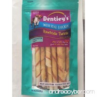 Dentleys Rawhide Twists Medium Dog Treat - Chicken (Chicken) - B0761G67KM