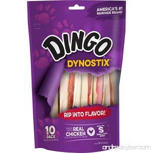 Dingo 99043 60 count Dynastic Rawhide Treats 10.58 Oz One Size - B008PBO066