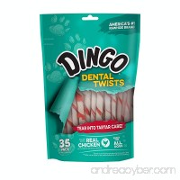 Dingo Dental Twists for Small and Medium Dogs  35-Count - B00CIKC0IK
