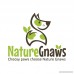 Nature Gnaws Beef Jerky Bites 3-4 (20 Pack) - 100% All-Natural Grass-Fed Free-Range Premium Beef Dog Chews - B072Q4STSL