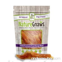 Nature Gnaws Tendon Chews - 100% All Natural Grass Fed Premium Beef Dog Chews - Chondroitin for Healthy Joints & Ligaments - B01N1EXHP7