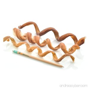 Premium Curly Bully Sticks by Best Bully Sticks (12 Pack) Made of All-Natural Free Range Grass Fed Beef - B017QLN18S