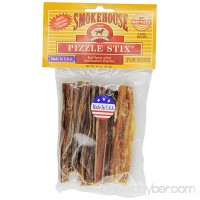 Smokehouse PET PRODUCTS 83038 6-Pack Beef Pizzle Treat for Dogs  4-Inch - B0006341R4