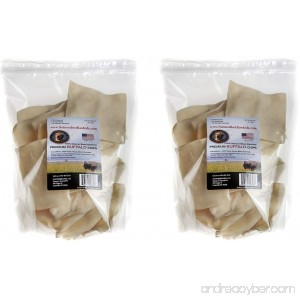 (2 Packages) Tasman's Natural Pet All-Natural Buffalo Rawhide Chips - 1 Pound each - B06ZZPNSHS