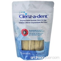 Clenz-a-dent Rawhide Chews for Small Dogs Less Than 11 lbs. - 30 Chews - B07DHFK89C