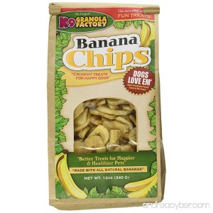 K9 Granola Factory Banana Chips Dog Treats - B010EN72XA