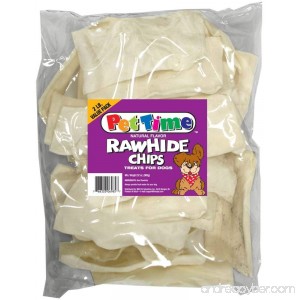 Natural Rawhide Chips 2 Lbs - B005N4MKEM