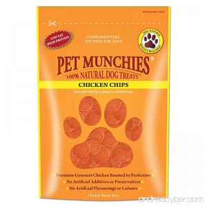 Pet Munchies Chicken Chips 100 g (Pack of 8) - B0053PDTVO