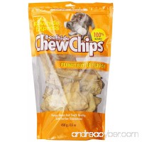The Rawhide Express Beefhide Chew Chips Peanut Butter Flavored (Great Reward or Treat) 2 LB - B00N42IRJC