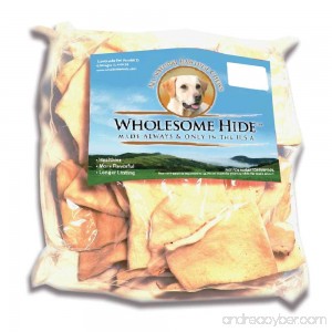 Wholesome Hide USA Beef Hide Chips 6oz bag - B003AVD0IU
