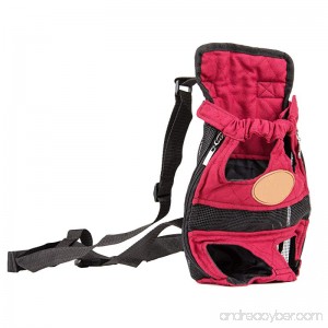 Cue Cue Pet Modernized Travel Red Pet Carrier Backpack - B012XMG81W