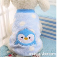 Cute Pet Clothes  Lotus.flower Dog Cat Puppy Coral Velvet Clothing Sweater Soft Warm Winter Coat - B075MY2X1T