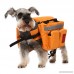 Dog BackPack BUNDLE Saddle Bag + 2 Foldable Dog Bowls 8in+ Dog Waste Bag Dispenser with Bags + Cover For Backpacks - B00THOIIMC