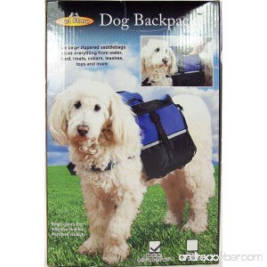 Dog Backpack Medium (Blue) - B00NE8QFDQ