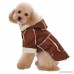 Puppy Clothes JOYFEEL Dog Clothes Winter Warm Clothing Suede Fabric For dogs Jacket Pet Vest Dog Coat T-shirt - B07DPDLLDZ