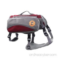 UHeng Dog Saddle Bag Backpack Adjustable Tripper Travel Hiking Camping Outdoor Packs - B078STMCQ3