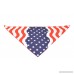 Downtown Pet Supply Premium Dog Pet Bandanas Birthday American USA Flag Plad Scarfs for Dogs in Bulk Set - Great for Small and Large Pets - B07C86JG9L