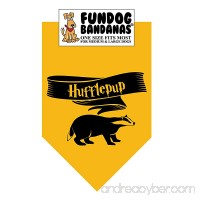 HP Hufflepup Dog Bandana - B075FWMP8H