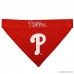 Pets First PHP-3217-L-XL MLB Philadelphia Phillies Reversible Pet Bandana Large/X-Large MLB Team Color - B078GMWG31