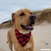 WORDERFUL Dog Bandana Bibs Pet Plaid Scarf Triangle Head Scarfs Accessories Neckerchief for Small and Medium Dog - B078K4NWT7