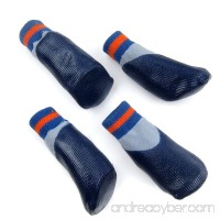Alfie Pet by Petoga Couture - Terry Set of 4 Rubber Dipped Dog Paw Protection Socks - B06Y58CHVB
