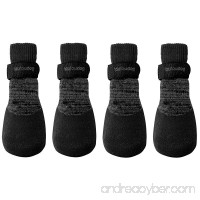 FouFou Dog 82549 2017 Rubber Dipped Socks  2X-Large  Black - B01IQPE254