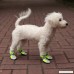 Hdwk&Hped Summer Dog Paw Protector Dog Booties Breathable Mesh Flexible Velcro Strap Anti-slip PU Sole Dog Walking Shoes Dog Boots for Small Dog Puppy Cat Green Sizes #40-#55 - B07DNM6CHY