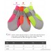 Hdwk&Hped Summer Dog Paw Protector Dog Booties Breathable Mesh Flexible Velcro Strap Anti-slip PU Sole Dog Walking Shoes Dog Boots for Small Dog Puppy Cat Rose-carmine Sizes #40-#55 - B07DNKP461