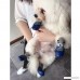 Petsidea Dog Traction Socks with Grippers Waterproof Non-slip Dog Booties Rain Boot for Puppy Cats - B0788QSR57